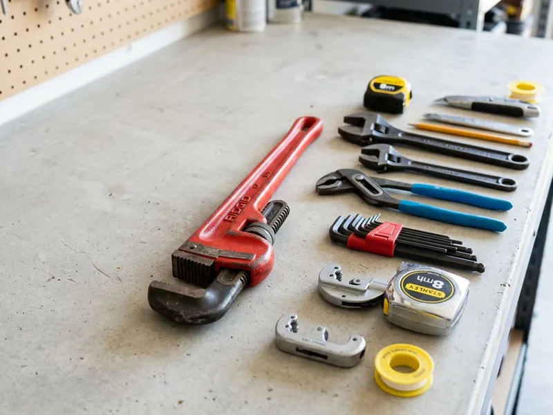 Professional plumbers in Mullinville, KS equipped with top-tier tools for residential and commercial plumbing services.